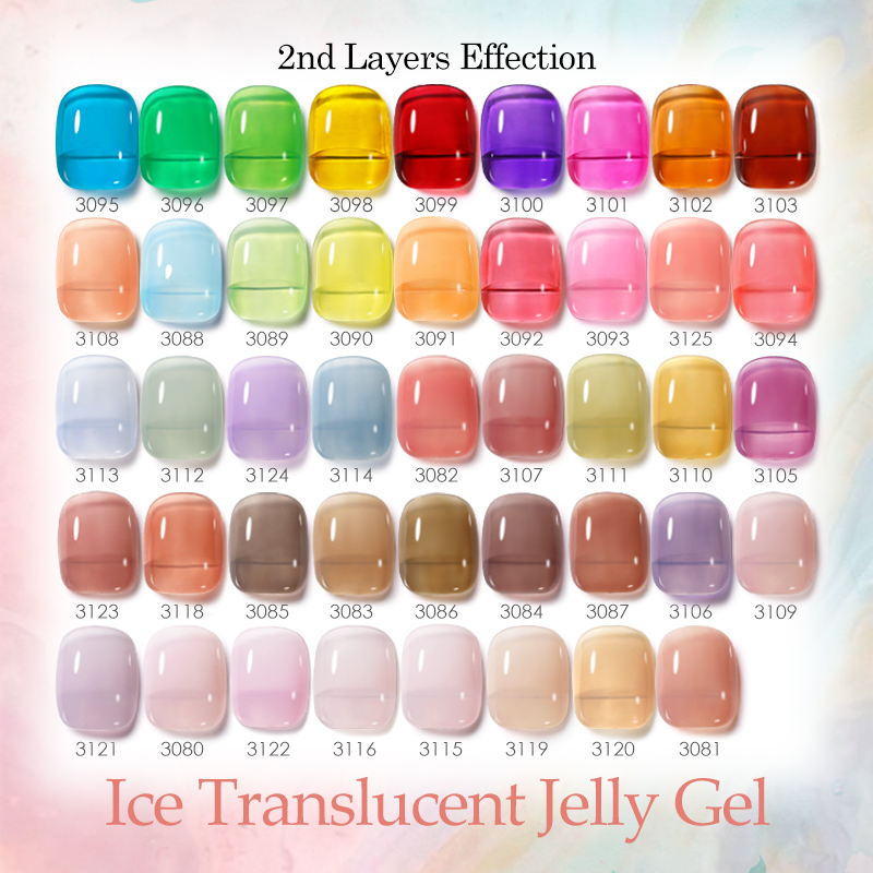 Resin Dye Opaque - Clou Beaute Semi-transparent Jelly Gel Polish