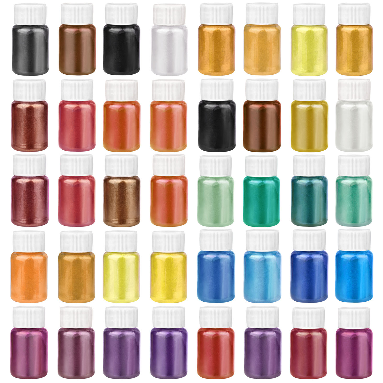 4 Colors/Set Pearlescent Powde - Resin Dye Opaque ulasan dan harga