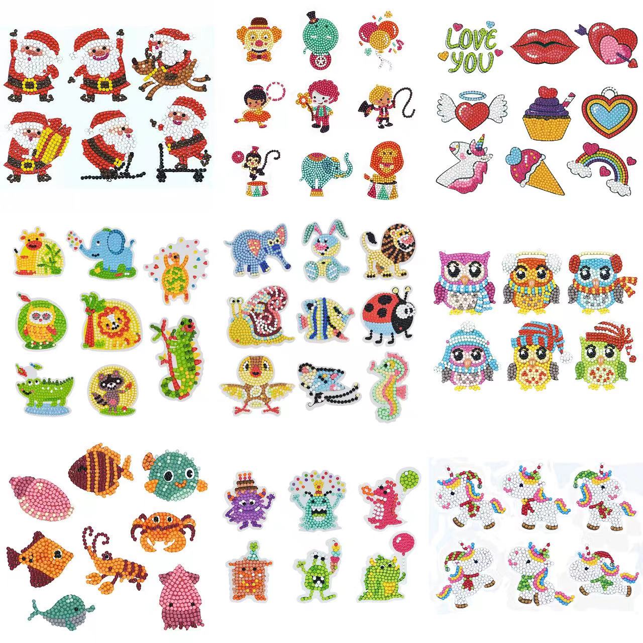 Diamond Painting Stickers 5D D - Resin Art Kit ulasan dan harga