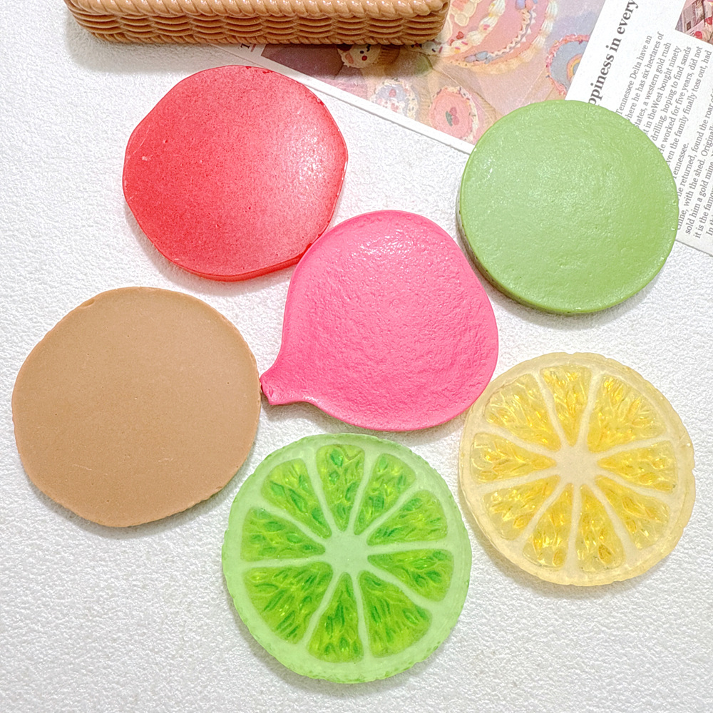 6/60pcs Kawaii Fruit Miniature - Resin Art Workshop ulasan dan harga