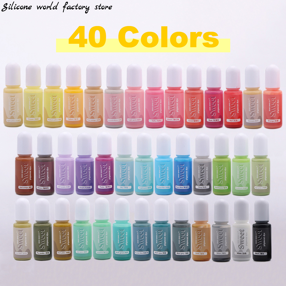 Silicone World 10ML Solid Colo - Resin Pigment Alcohol Ink ulasan dan harga