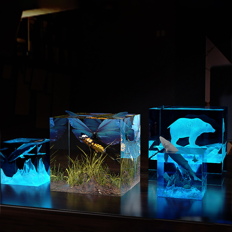 3D Cube UV Resin Molds DIY Jew - Resin Art Cube ulasan dan harga