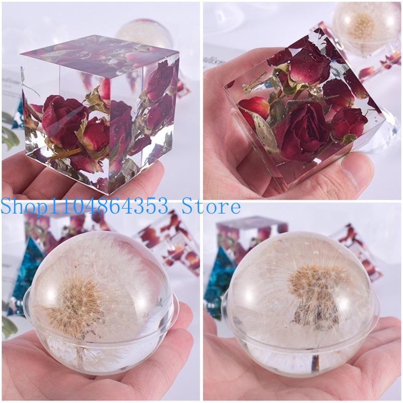 652F Square Resin Molds Differ - Resin Art Cube ulasan dan harga