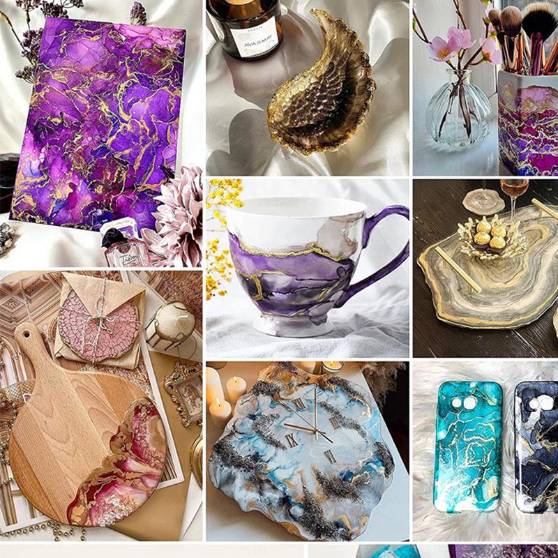 1 Set Resin Pigment Kit Art In - Resin Pigment Alcohol Ink ulasan dan harga