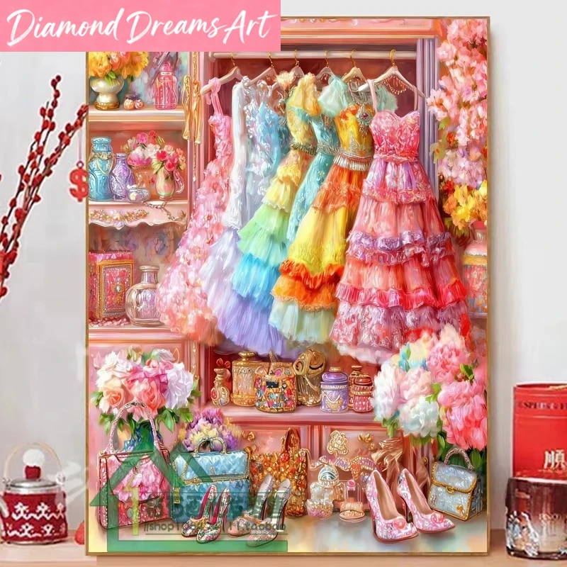 Frameless，1PC Cartoon Princess - Resin Art Cube ulasan dan harga