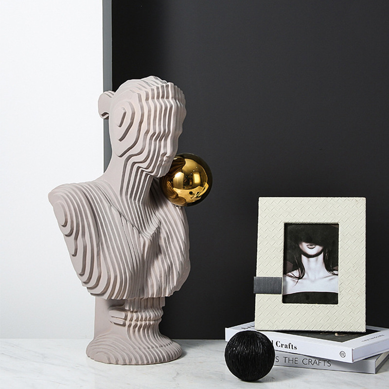 Light Luxury Cut Figure Art Sc - Resin Art Business ulasan dan harga