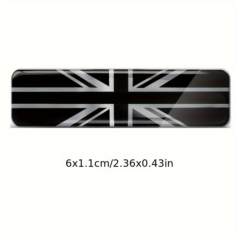 2pcs Small  UK GB Flag Car Sti - Resin Art Logo ulasan dan harga