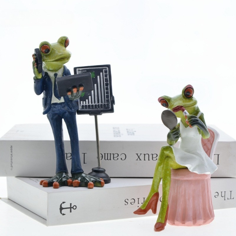 Business Couple Frog Resin Ani - Resin Art Business ulasan dan harga