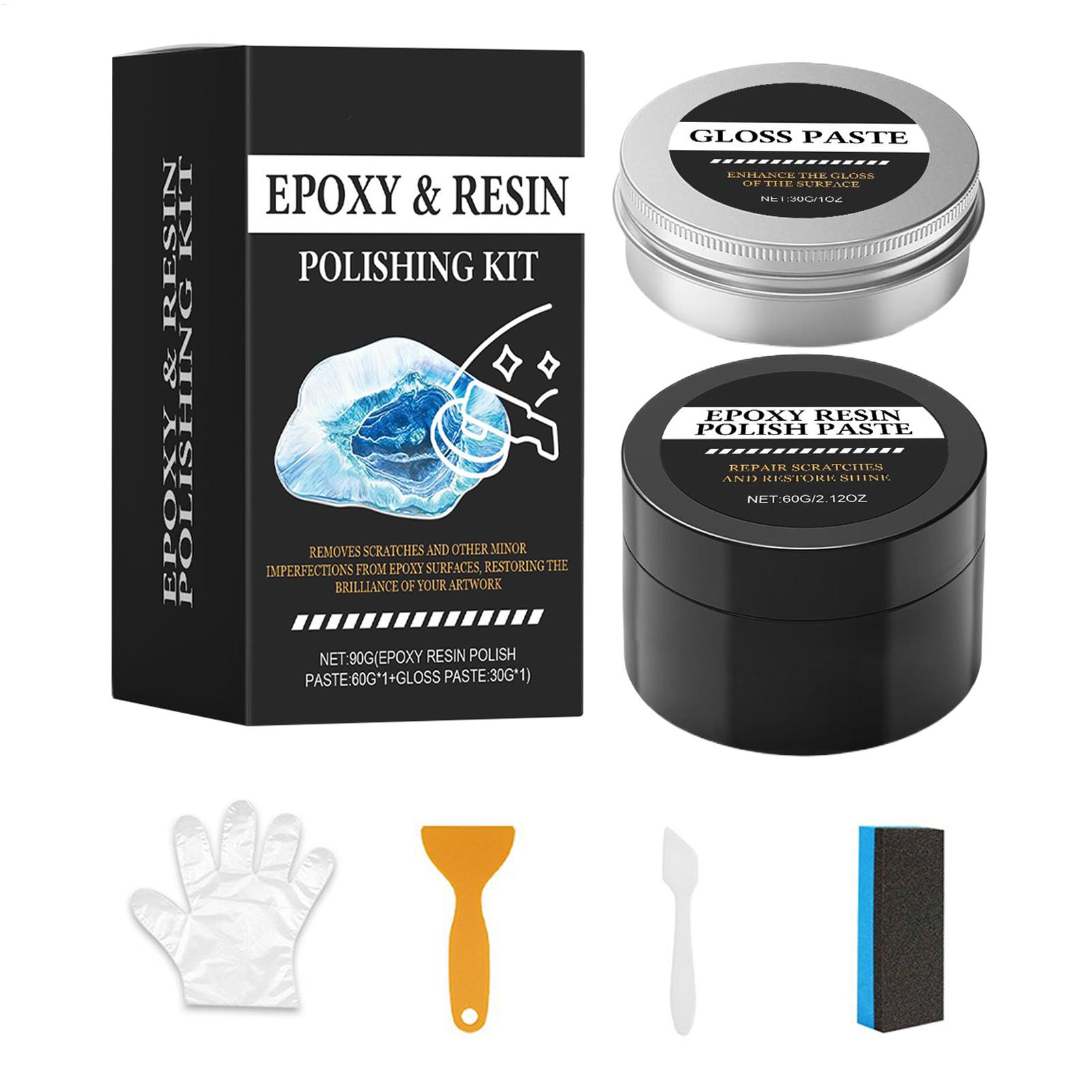 Epoxy resin high gloss polishi - Resin Art Kit ulasan dan harga