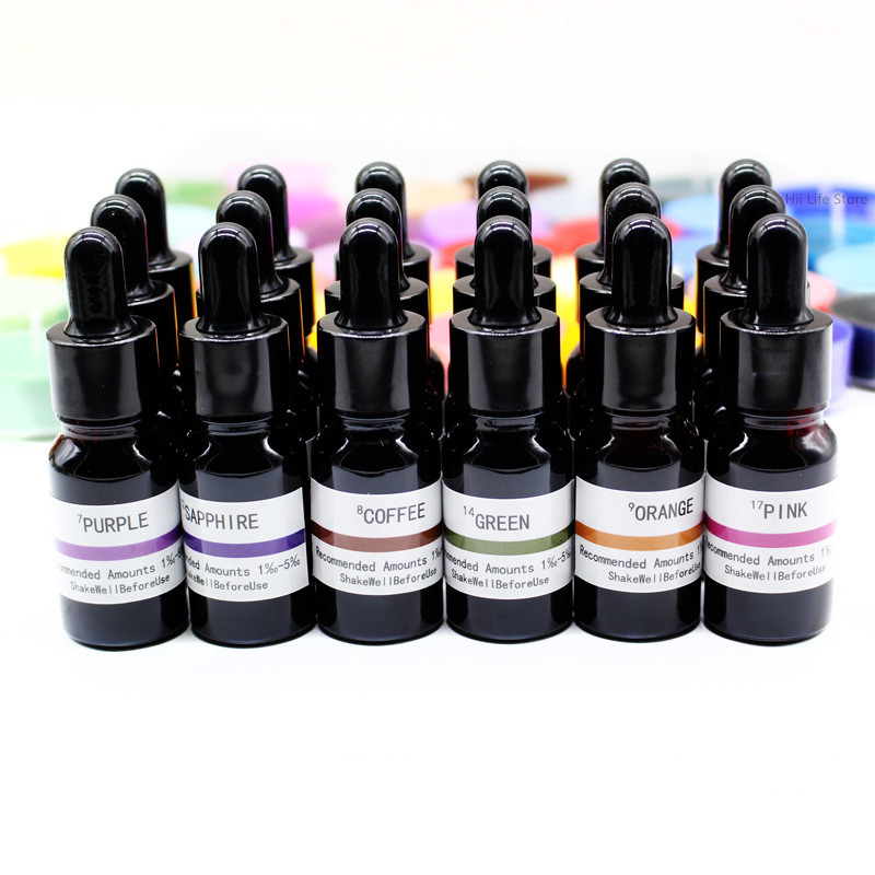 10ml Liquid Candle Dye High Co - Resin Dye Opaque ulasan dan harga