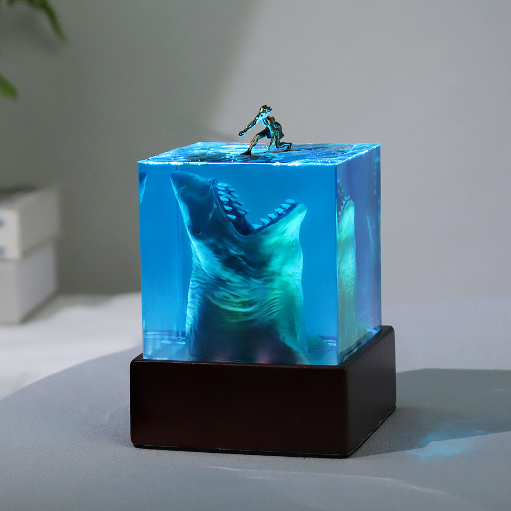 5cm/8cm Cube Organism Resin Ta - Resin Art Cube ulasan dan harga