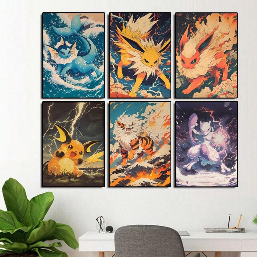 Anime Pokemon Raichu Mewtwo Fl - Resin Art Gift ulasan dan harga