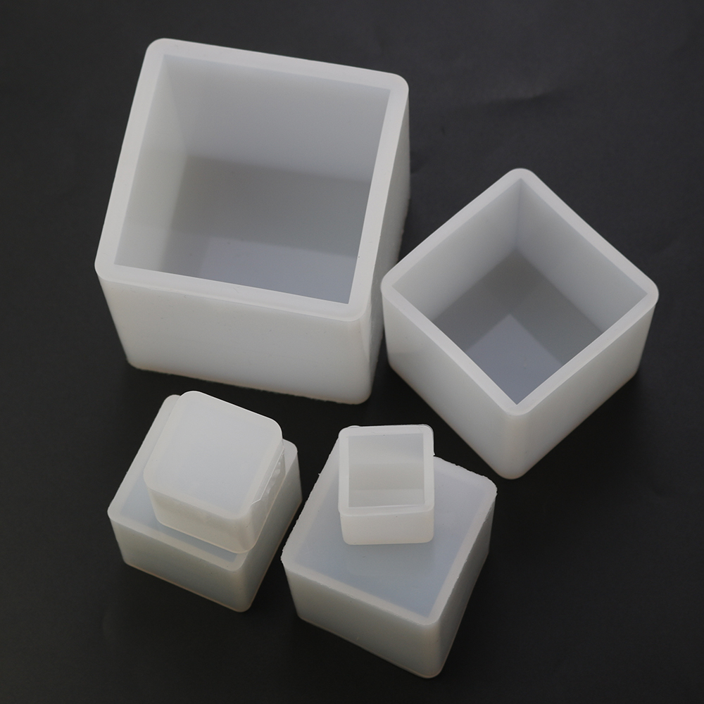 JCD 1pcs DIY Silicone Pendant  - Resin Art Cube ulasan dan harga