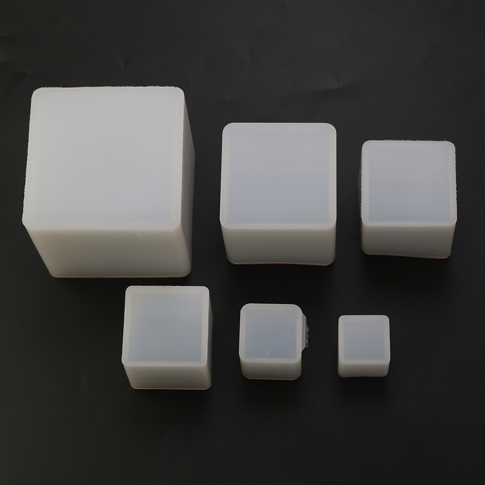 JCD 1pcs DIY Silicone Pendant  - Resin Art Cube ulasan dan harga