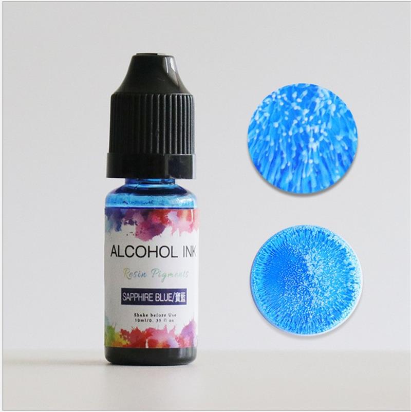 UV Resin Mold Pigment DIY Bloo - Resin Pigment Alcohol Ink ulasan dan harga