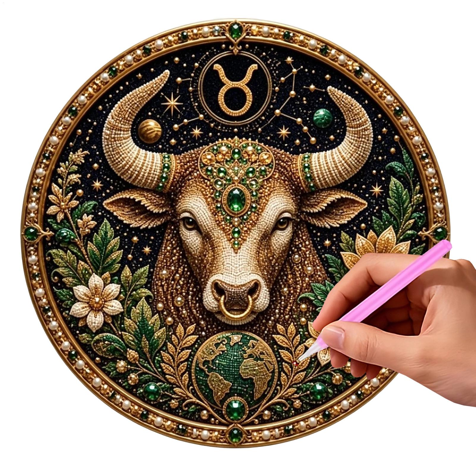12 Zodiacs Signs Pearl Art Kit - Resin Art Kit ulasan dan harga