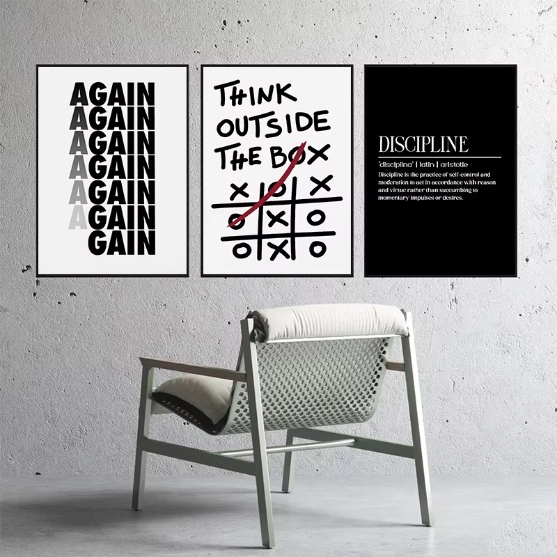 Modern Motivational Quotes Ins - Resin Art Quotes ulasan dan harga