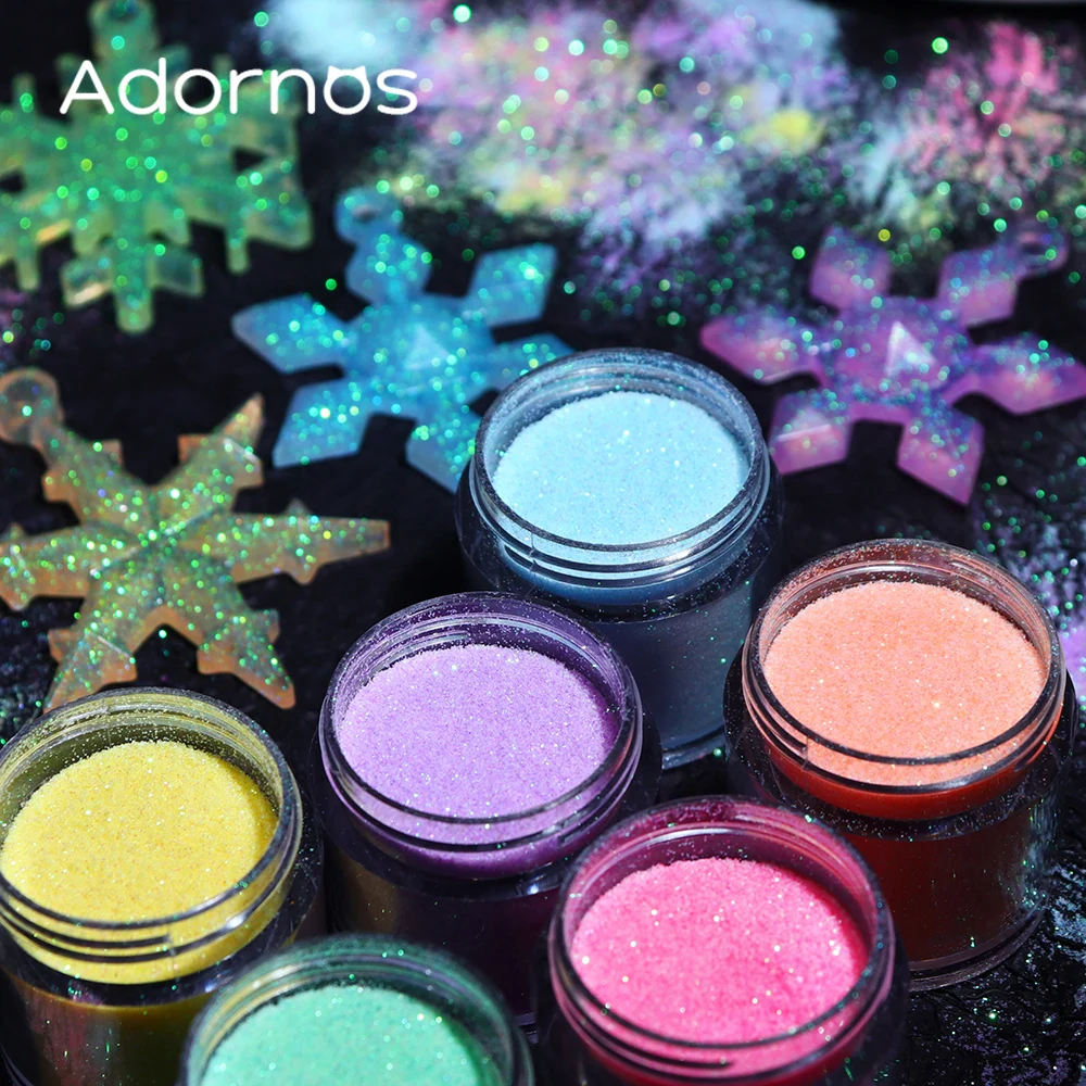Iridescent Glitter Sugar Powde - Resin Dye Opaque ulasan dan harga