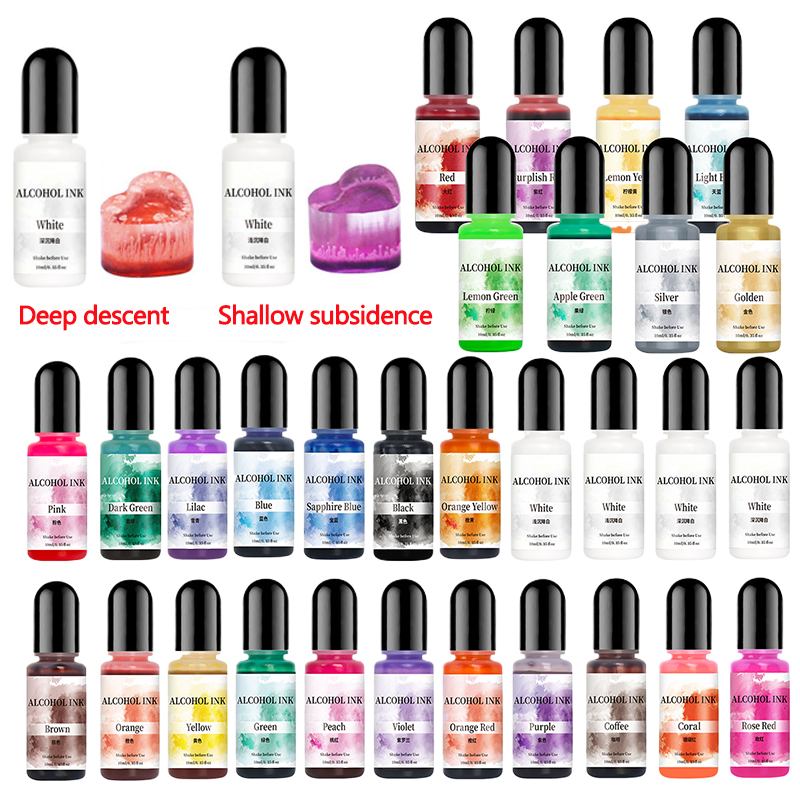 10ml Colorant Dye For DIY Epox - Resin Pigment Alcohol Ink ulasan dan harga