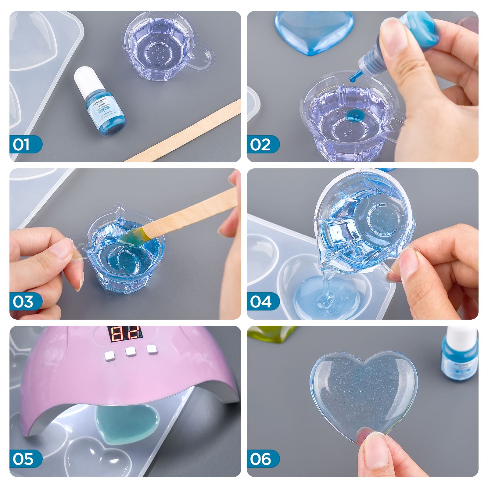 24Colors 5ml Epoxy Resin Pigme - Resin Dye Opaque ulasan dan harga