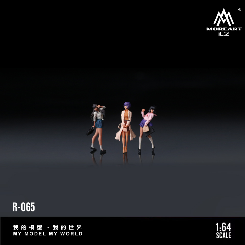 More Art 1:64 Dynamic Girl Dol - Resin Art Gift ulasan dan harga