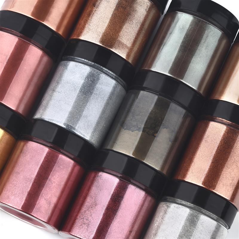 50g Shimmer Metallic Gold Silv - Resin Dye Opaque ulasan dan harga
