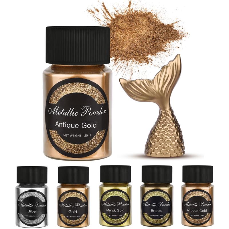 20 Ml Shimmer Metallic Gold Si - Resin Dye Opaque ulasan dan harga