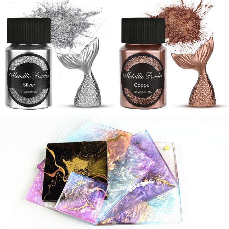 20 Ml Shimmer Metallic Gold Si - Resin Dye Opaque ulasan dan harga