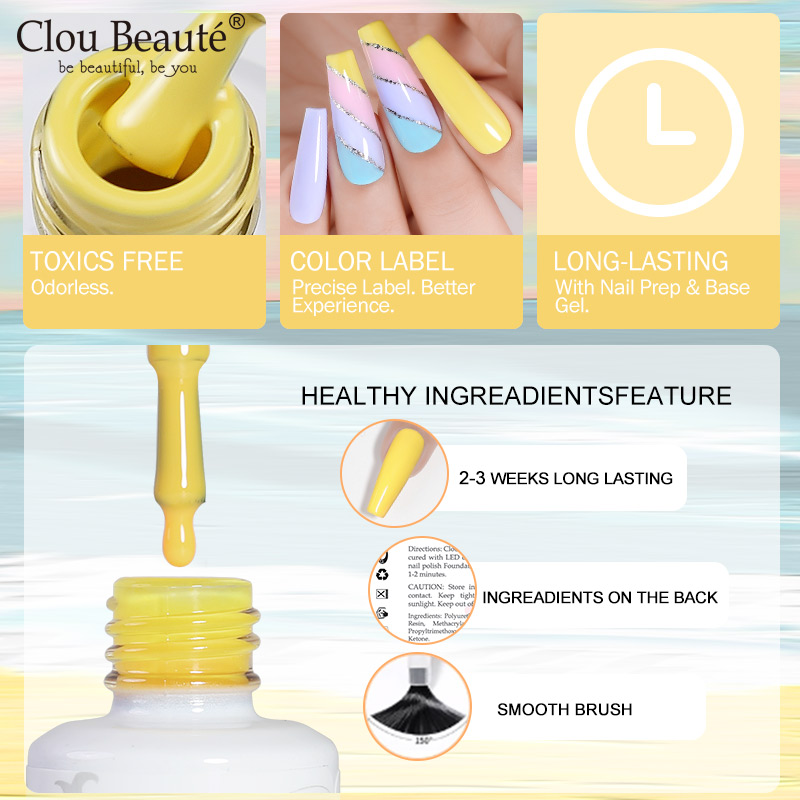 Clou Beaute Semi-transparent J - Resin Dye Opaque ulasan dan harga