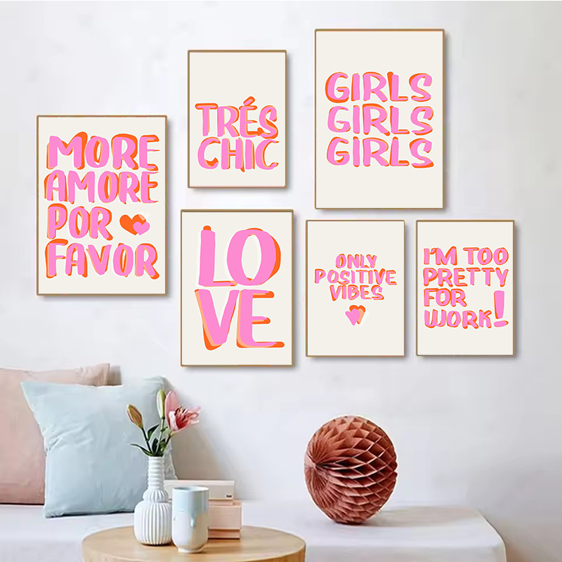 Nordic More Amor Por Favor Col - Resin Art Quotes ulasan dan harga