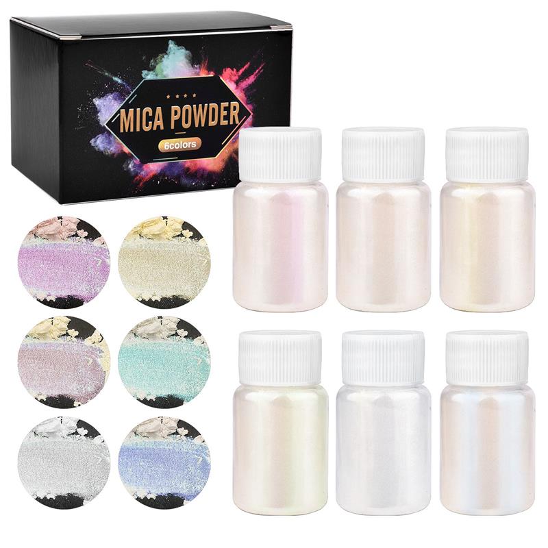 6 Pcs-Set Epoxy Resin Dye Mica - Resin Dye Opaque ulasan dan harga