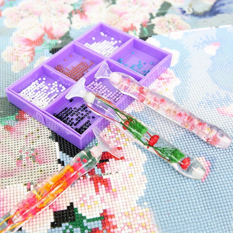 1set Flower Design Resin 5D Di - Resin Art Workshop ulasan dan harga