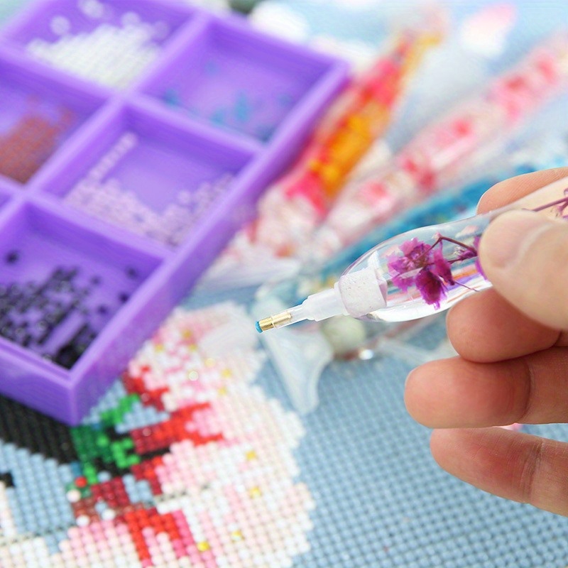 1set Flower Design Resin 5D Di - Resin Art Workshop ulasan dan harga