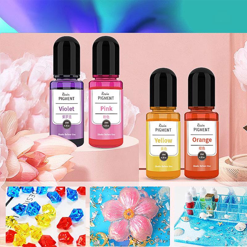 24 Color Art Ink Alcohol Resin - Resin Pigment Alcohol Ink ulasan dan harga